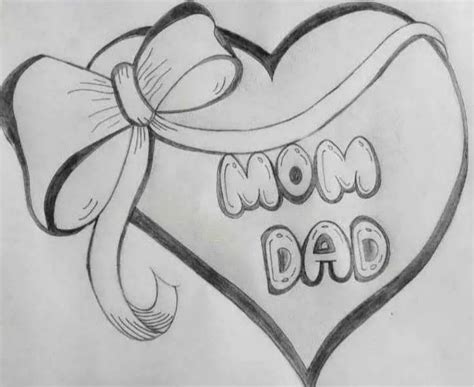 family mom dad and baby drawing|mum and daughter drawing easy.